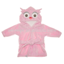 Peignoir en peluche Owl, Polyester, Amusement supplémentaire pour le bain, Peignoir Super mignon